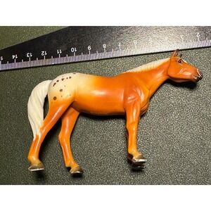Stablemates Auburn Haflinger Appaloosa Horse Toy Figure Stallion Foal